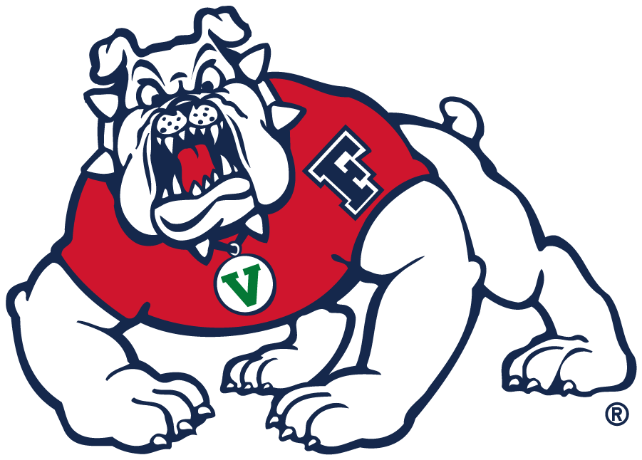 Fresno State Bulldogs 2020-Pres Primary Logo diy iron on heat transfer...